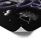 ハロウィンナイトプリント。 ポスター (角)