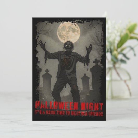 ハロウィンナイト懇親会葉書 シーズンカード (スタンド正面)