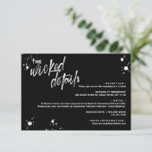 ハロウィンナイト・オブ・ザ・リビング結婚・詳細 エンクロージャーカード (スタンド正面)