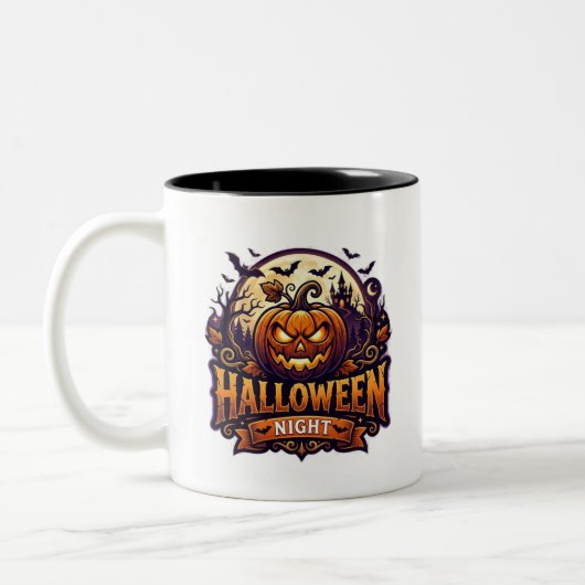 ハロウィンナイト ツートーンマグカップ (左)
