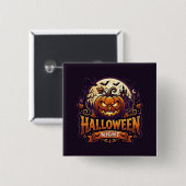 ハロウィンナイト 缶バッジ (正面&裏面)