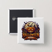 ハロウィンナイト 缶バッジ (正面&裏面)