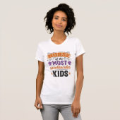 ハロウィンナースの驚異的な子供たちのビンテージ デザイン_1 Tシャツ (正面フル)