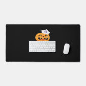 ハロウィンナーストリックまたはトリートメントクラシックTシャツ デスクマット (キーボード&マウス)