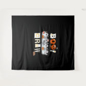 ハロウィンナースブククラシックルーTシャツ タペストリー (正面(横))