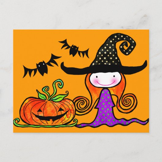 ハロウィンニー！ポストカード ポストカード (正面)