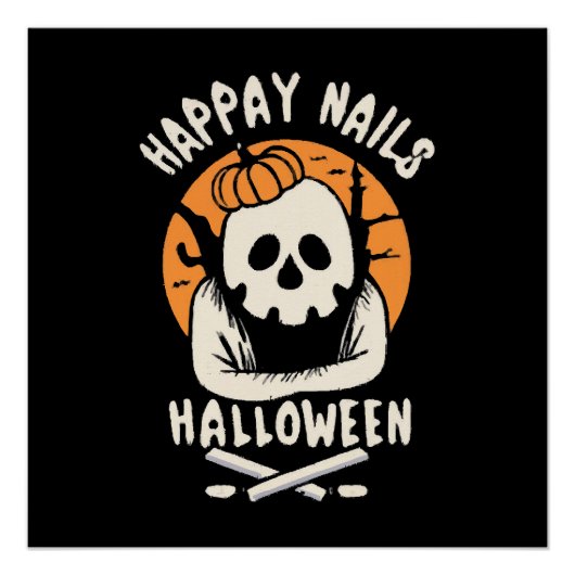 ハロウィンネイルをもっと可愛く ポスター (正面)