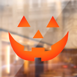 ハロウィンネオンハロウィーンのカボチャのちょうちんおもしろい ウィンドウサイン