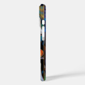 ハロウィンネコゴーストスマホケース 書棚 パンプキン Case-Mate iPhoneケース (裏面 / 左)