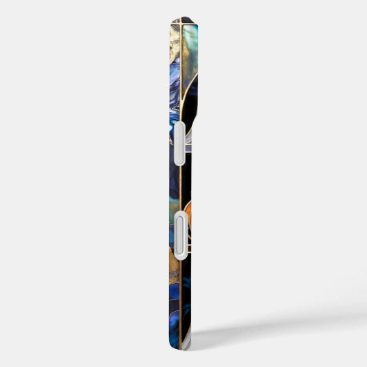 ハロウィンネコゴーストスマホケース 書棚 パンプキン Case-Mate iPhoneケース (裏面 / 右)