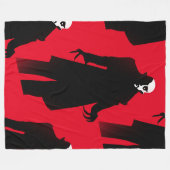 ハロウィンノスフェラトゥ毛布 フリースブランケット (正面(横))