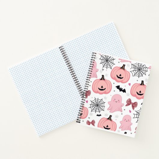 ハロウィンノートブック – 学校のための不気味なジャーナル ノートブック (内部)