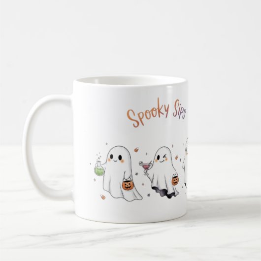 ハロウィンハイボール コーヒーマグカップ (左)