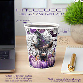 ハロウィンハイランドコウペーパカップ 紙コップ