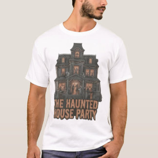 ハロウィンハウスパーティー お化け屋敷 Tシャツ