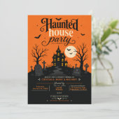 ハロウィンハウスパーティー 招待状 (スタンド正面)