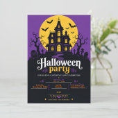 ハロウィンハウスパーティー 招待状 (スタンド正面)