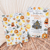 ハロウィンハウスパーティー 招待状