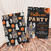 ハロウィンハウスパーティー 招待状