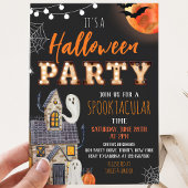 ハロウィンハウスパーティー 招待状