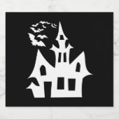 ハロウィンハウス スパークリングワインラベル (シングルラベル)