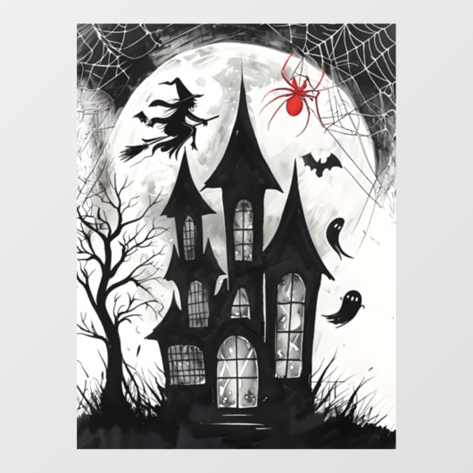 ハロウィンハウス ハロウィン ウィンドウサイン (シート)