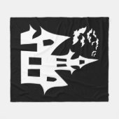 ハロウィンハウス フリースブランケット (正面(横))