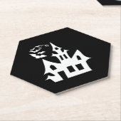 ハロウィンハウス ペーパーコースター (アングル)