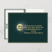 ハロウィンハガキ招待状 インビテーションポストカード (正面/裏面)