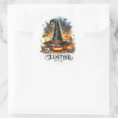 ハロウィンハット ラウンドシール (バッグ)