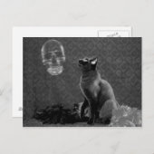 ハロウィンハッピー&ザ・ゴースト ポストカード (正面/裏面)