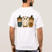 ハロウィンハムスタートリオコスチューム Tシャツ (裏面)