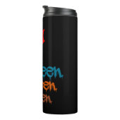 ハロウィンハロウィーンこうもり! タンブラー (回転右)