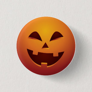 ハロウィンハロウィーンのカボチャのちょうちんのカボチャボタン 缶バッジ