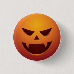 ハロウィンハロウィーンのカボチャのちょうちんのカボチャボタン 缶バッジ