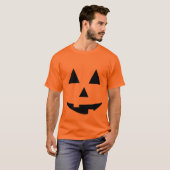 ハロウィンハロウィーンのカボチャのちょうちんのトリック・オア・トリート Tシャツ (正面フル)