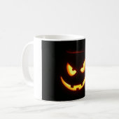 ハロウィンハロウィーンのカボチャのちょうちんのマグ コーヒーマグカップ (正面左)
