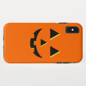 ハロウィンハロウィーンのカボチャのちょうちんの電話箱 Case-Mate iPhoneケース (裏面(横))