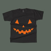 ハロウィンハロウィーンのカボチャのちょうちんシルエットキッドTシャツ Tシャツ