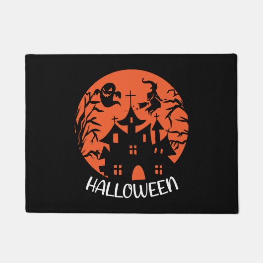 ハロウィンハロウィーンハローウィンパーティ ドアマット (正面)