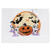 ハロウィンハロウィーン ラージペーパーバッグ (裏面)