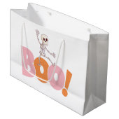 ハロウィンハロウィーン ラージペーパーバッグ (正面アングル)