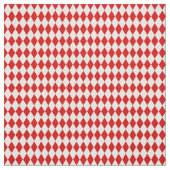 ハロウィンハーレクイン赤い白いジェスター ファブリック (見本)