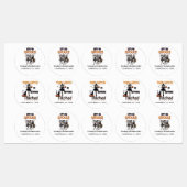 ハロウィンバチェロレッテグール行こう ラベル (シート)