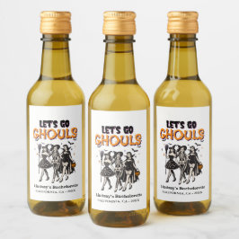 ハロウィンバチェロレッテグール行こう ワインラベル