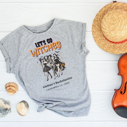 ハロウィンバチェロレッテレッツウィッチ Tシャツ