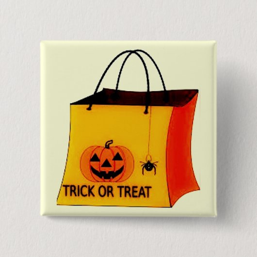 ハロウィンバッグ 缶バッジ (正面)