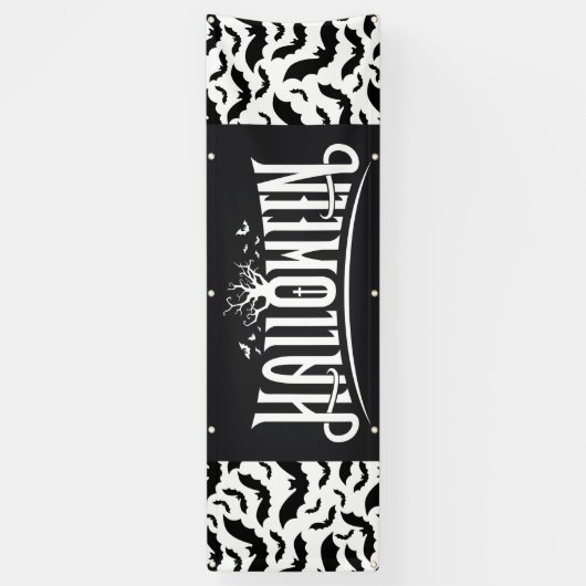 ハロウィンバナー 横断幕 (縦)