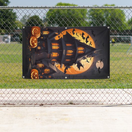 ハロウィンバナー 横断幕 (インサイチュ)