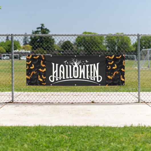 ハロウィンバナー 横断幕 (インサイチュ)